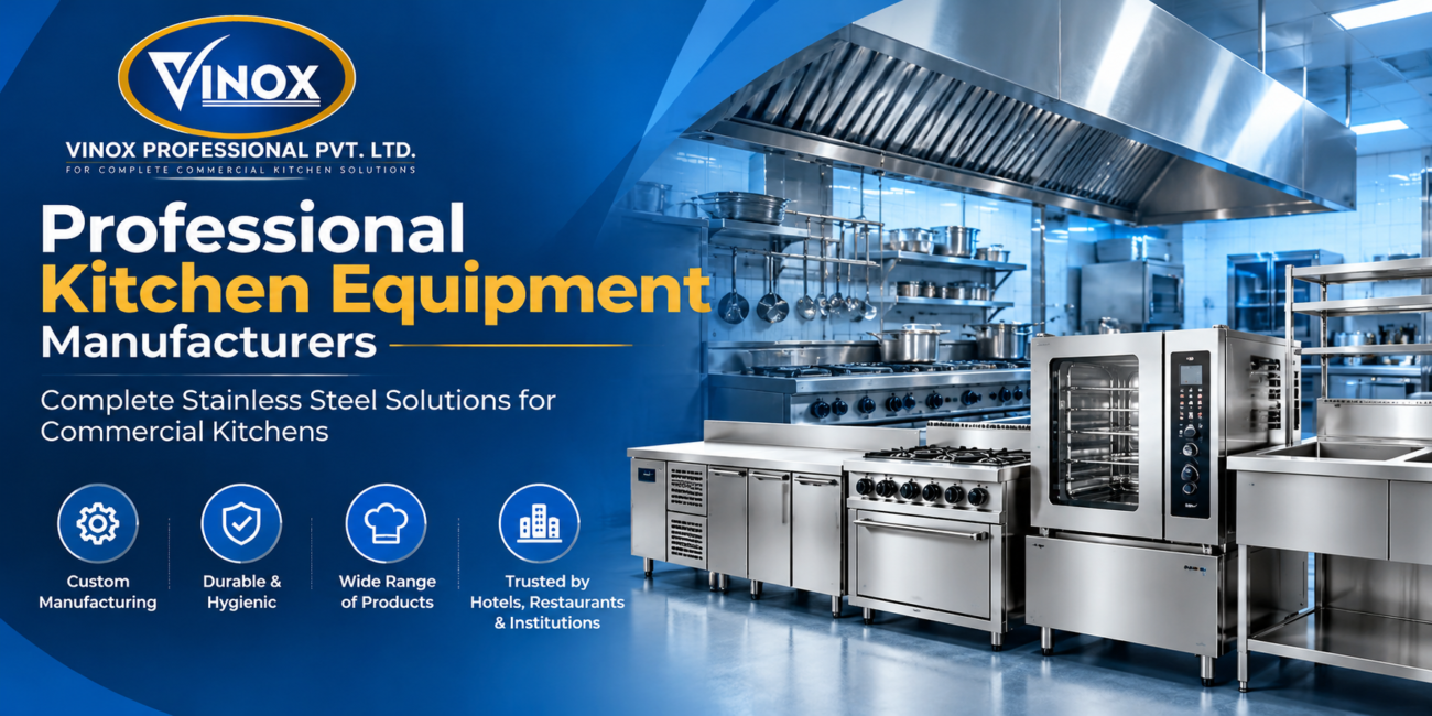 Professional Kitchen Equipment Manufacturers